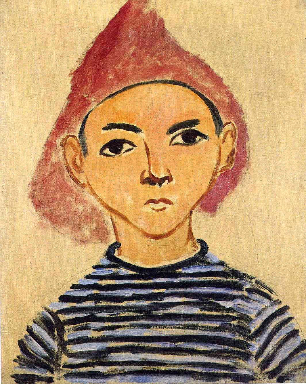 Henri Matisse - Portrait of Pierre Matisse 1909